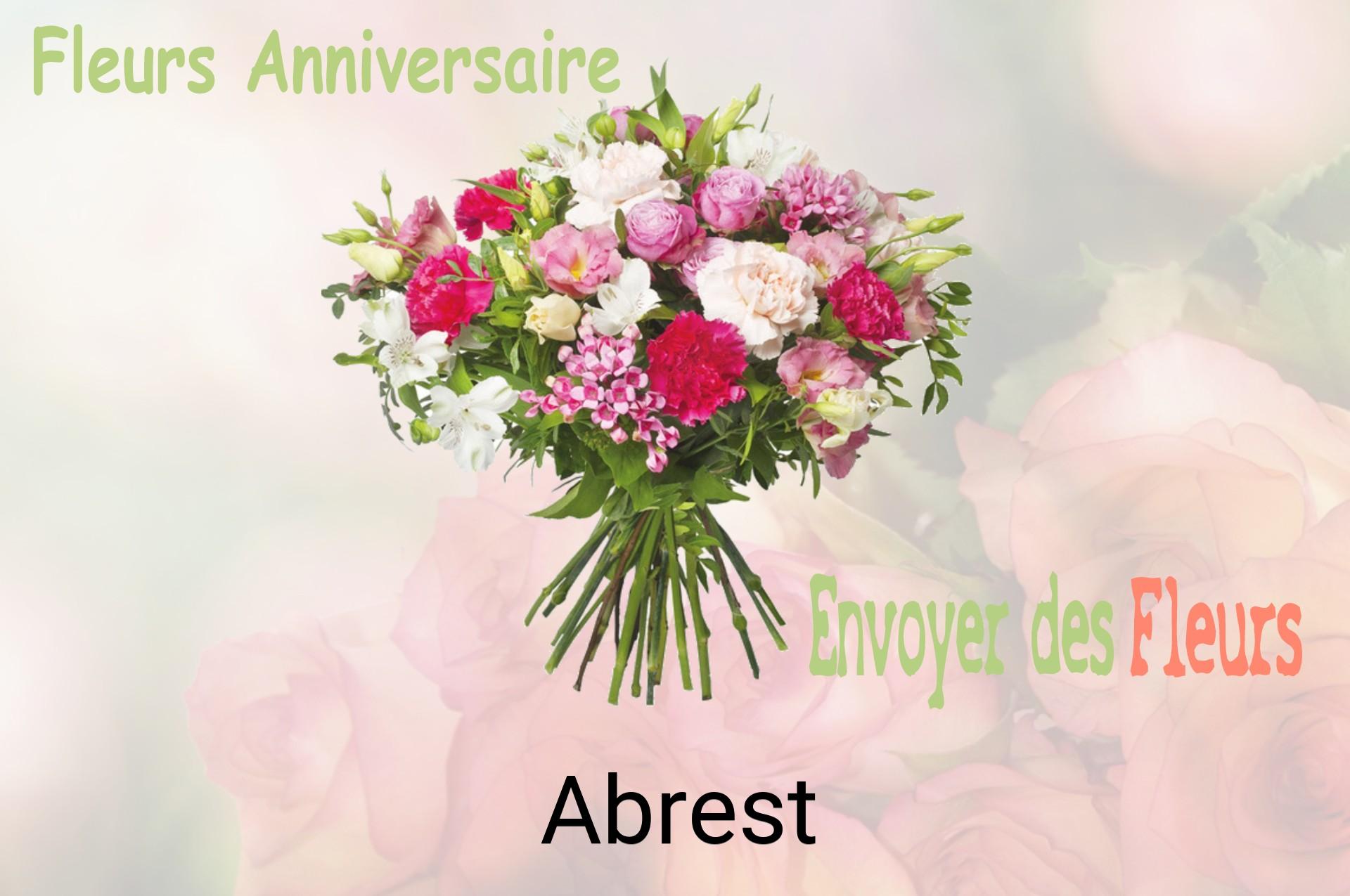 Bouquet de fleurs d’anniversaire livré à Abrest